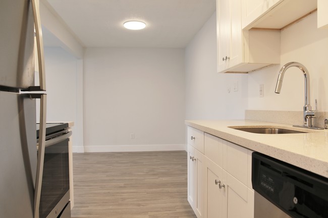 View from entryway looking into kitchen and dining! - 450 Buena Vista