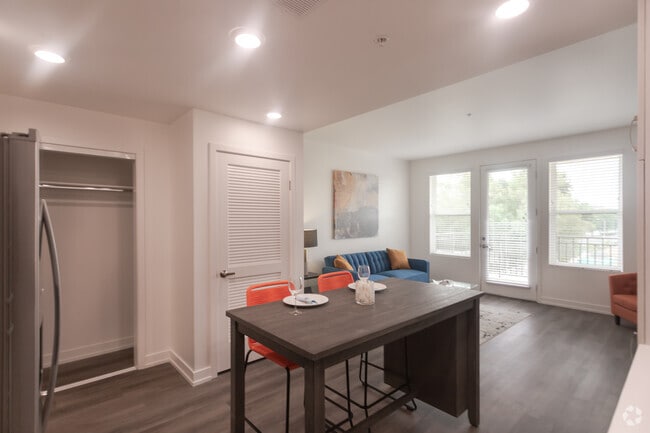 0BR,1BA- 600SF - Dining - Monticello Apartment Homes