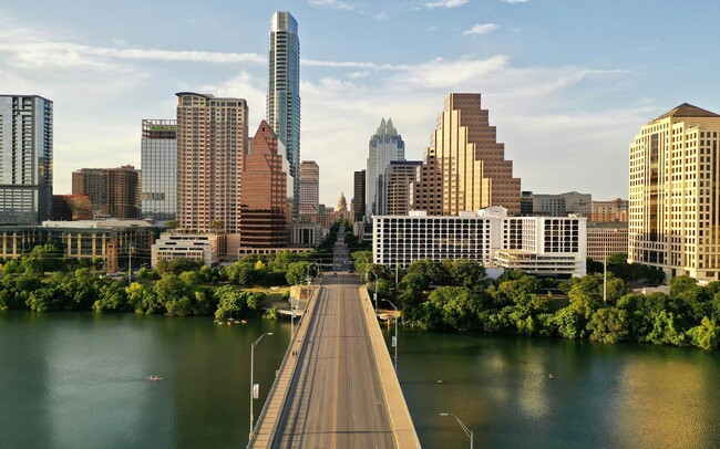 View of Downtown Austin from the River - Lamar Union