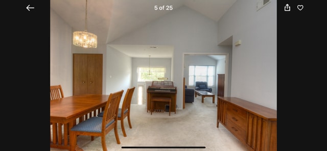 Dining Area - 401 Cromwell Cir