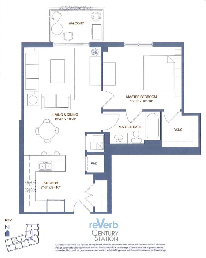 Primary Photo - ReVerb Century Station Apt! (3200 S Oak Park)