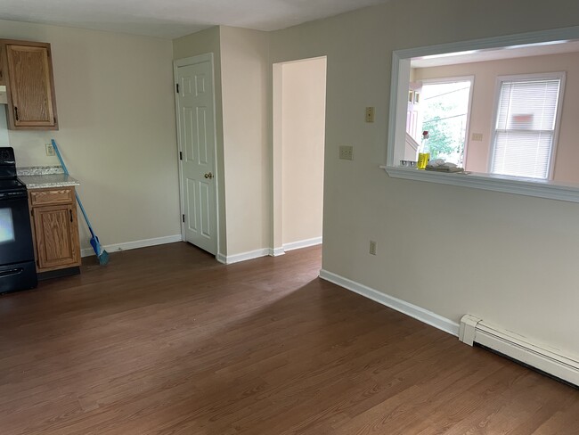 Looking into Kitchen/livingroom from back door - 48 Mason St