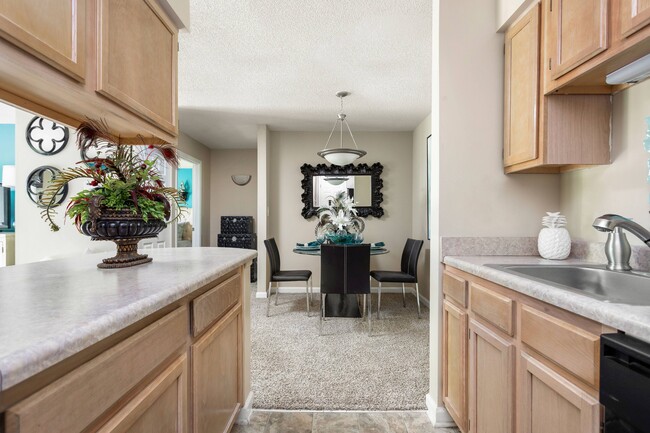 Kitchen and Charming Dining Area - Prospect Park Apartments