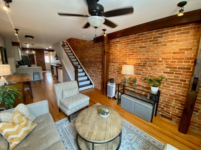 Main Level Living Room - 1406 Andre St
