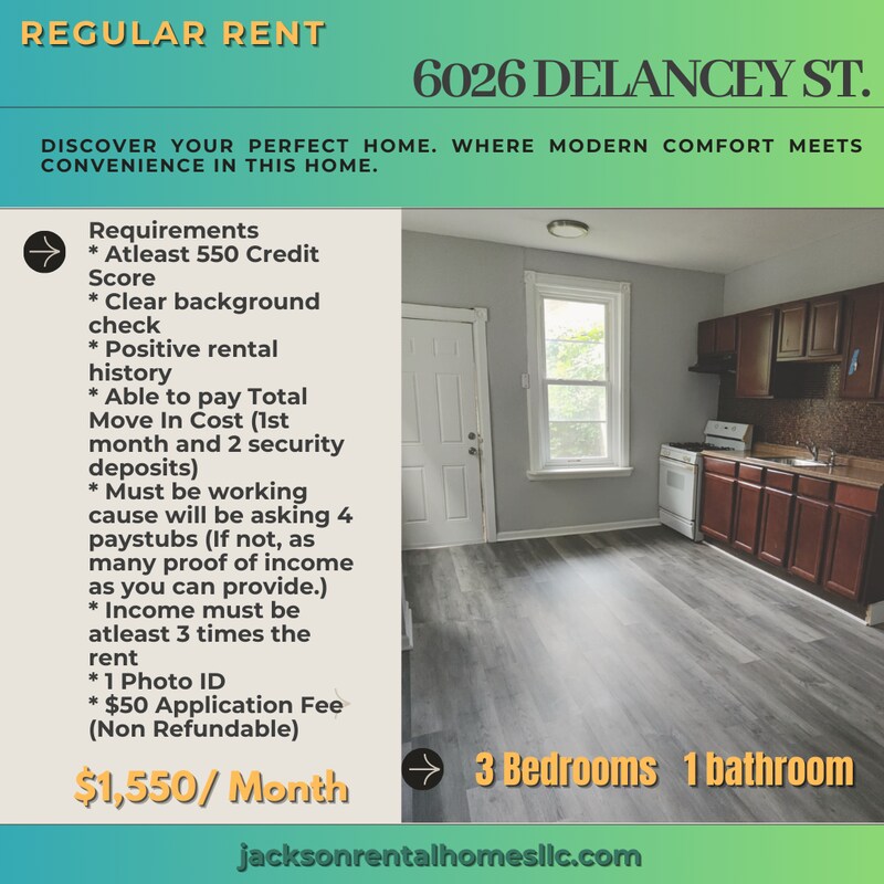 Foto principal - 6026 Delancey St