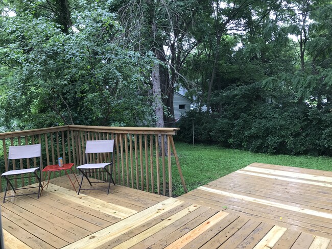 Backyard deck - 448 W Grand Ave