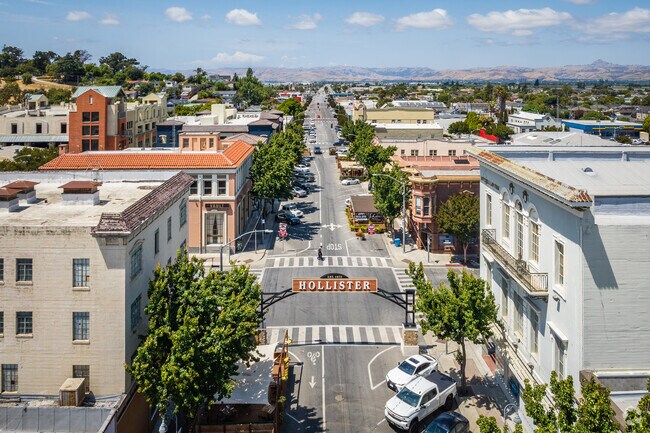 Downtown Hollister's quaint district holds some of the most ornate architecture in town.
