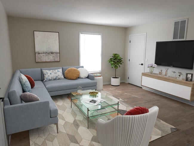 Dos habitaciones, un baño, estilo 1 - Roachton Flats