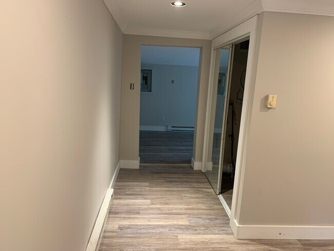 Hallway from kitchen to main room - 609 Ethan Allen Hwy