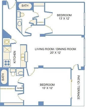 Floorplan - 1280 W Peachtree St NW