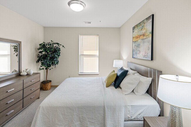 El dormitorio de Woodlands - The Woodlands Apartments