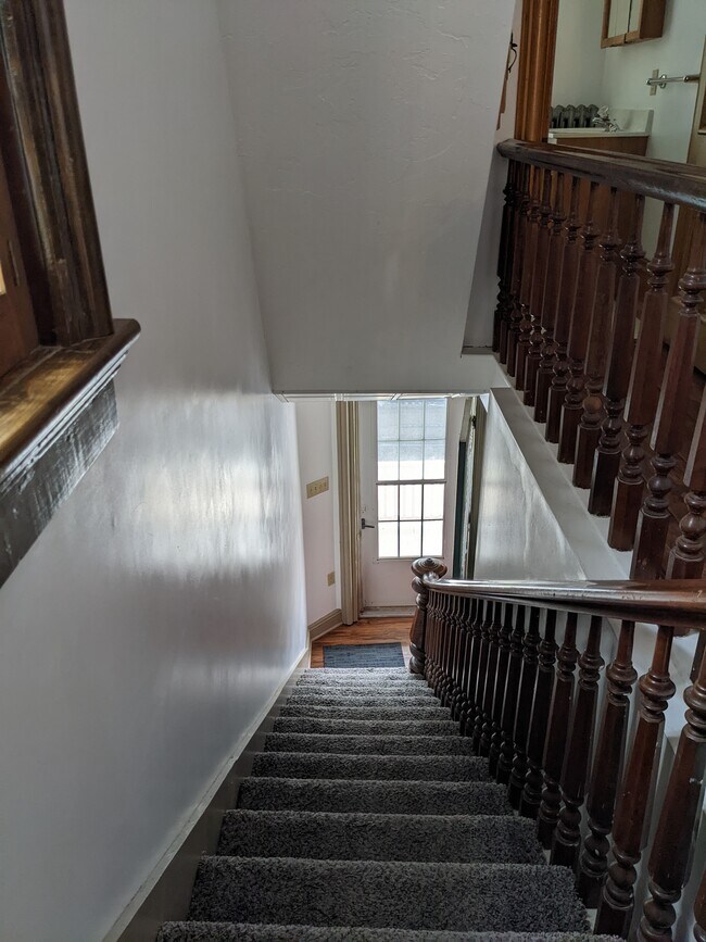 Stairs to unit - 11 Penn St