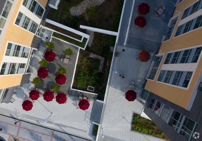 Aerial Photo - Living & Learning Commons