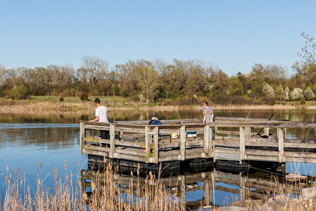 Bloomingdale residential area is surrounded by forest preserves on its outskirts.