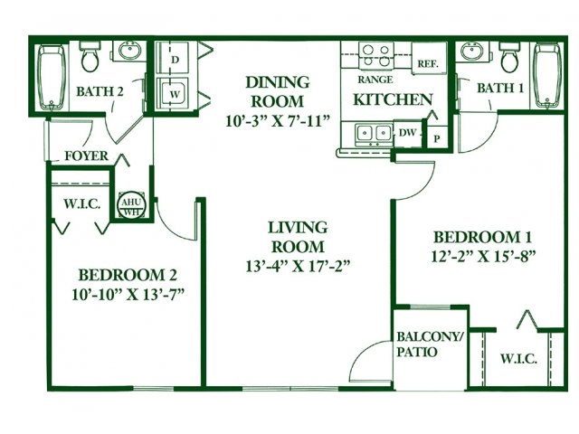 2BR/2BA - The Club at Sugar Mill