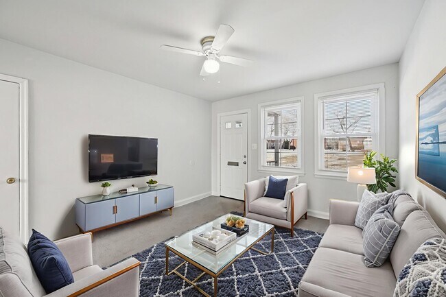 Sala de estar - Baybrook Village Apartments