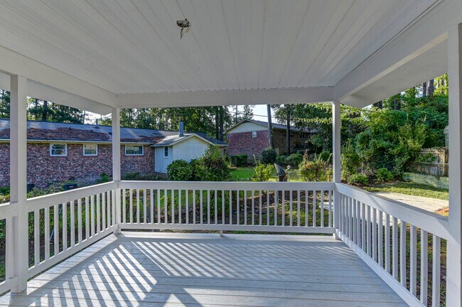 Covered Porch (Ceiling fan has since been installed) - 1876 Woodsboro Dr