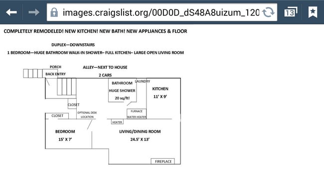 Floor Layout - 4733 Sand Point Way NE Townhome