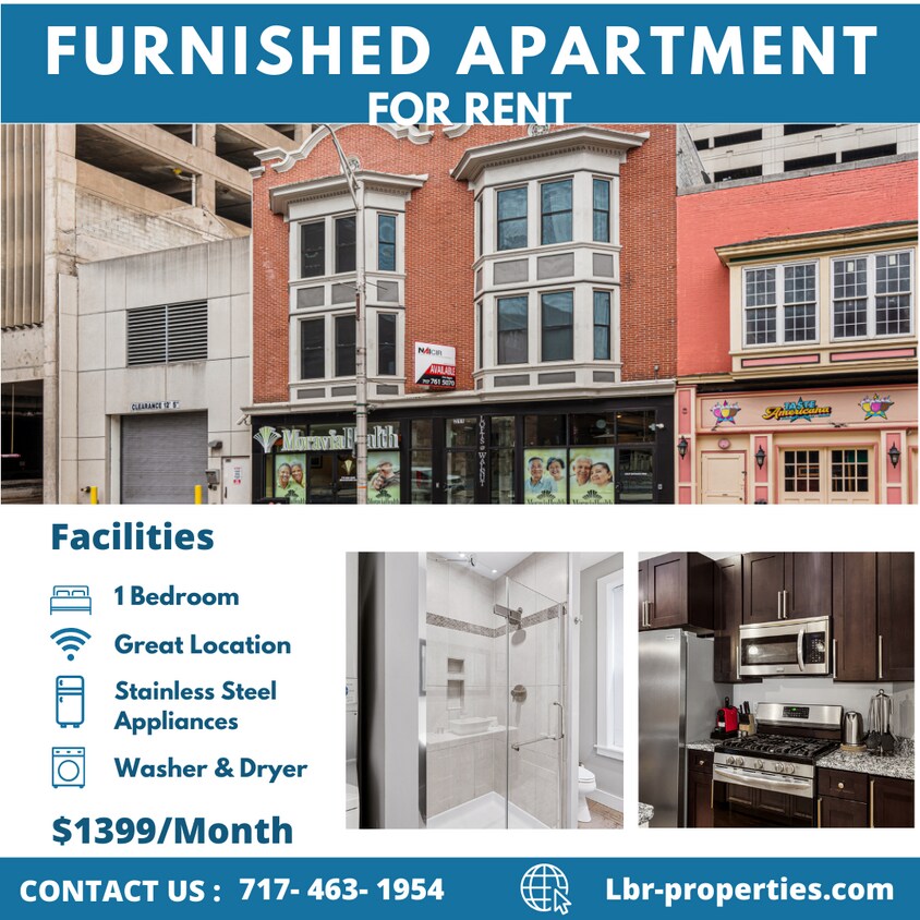 209211 Walnut St Unit 4, Harrisburg, PA 17101 Apartment for Rent in