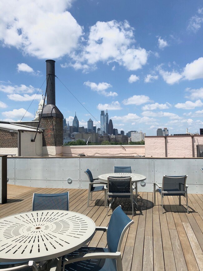 Furnished roof deck - 315 New St