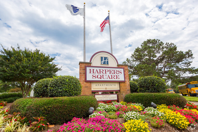 Community Signage - Harpers Square Apartments