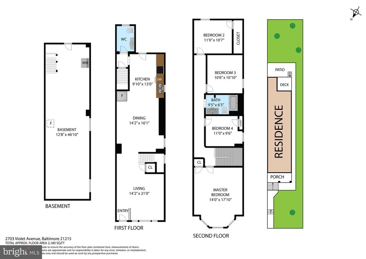 2703 Violet Ave, Baltimore, MD 21215 House Rental in Baltimore, MD