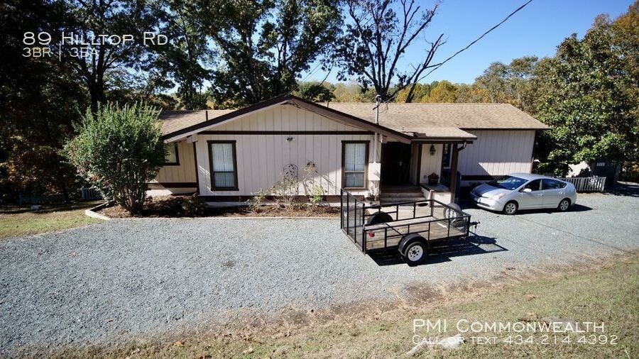 89 Hilltop Rd, Louisa, VA 23093 House Rental in Louisa, VA
