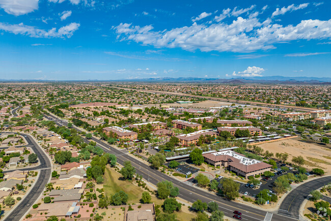 Aerial Photo - LáSolana Condominiums At Sun City Grand