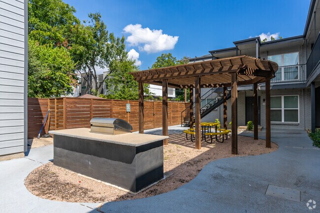 Patio - The Brix Apartments