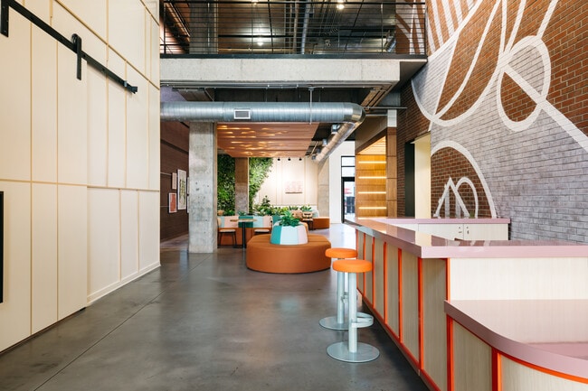 Leasing office + Lobby - Stanhope Apartments