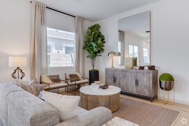 3 habitaciones, 2 baños - 1355 pies cuadrados - Sala de estar - Bungalows on Combs