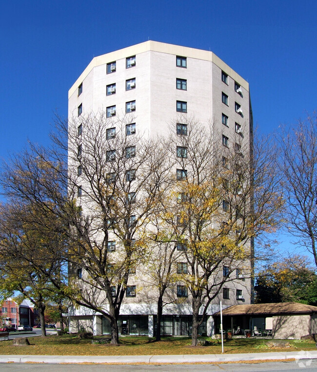 View from the southeast - Schuylkill Haven High Rise