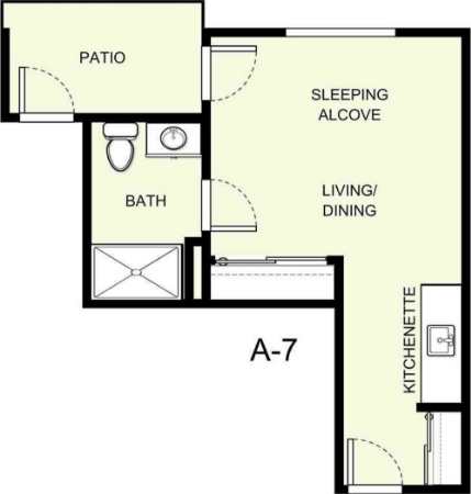 Plano de planta - Holiday Simi Hills