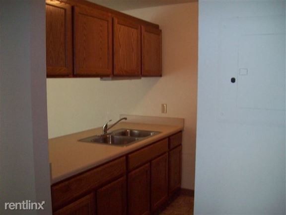 Plano de planta de cocina abierta - Riverwalk Apartments (Lowell)