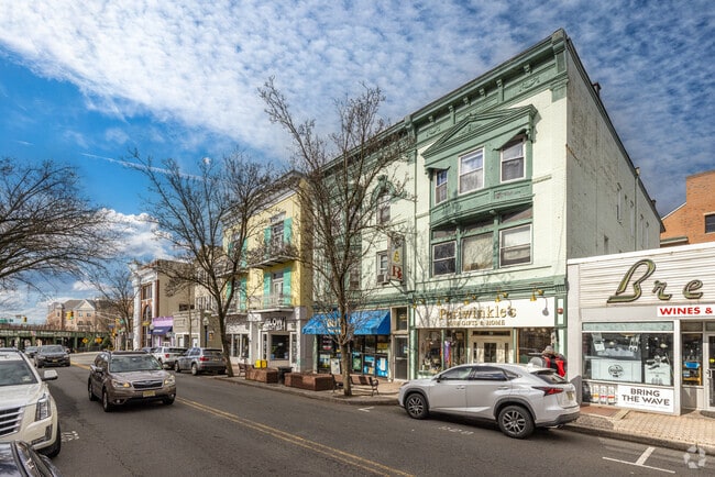 Downtown Cranford has a vibrant, walkable commercial area with trendy stores.
