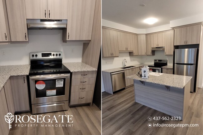 Photo du bâtiment - Spacious 3-Bedroom Townhouse with Parking, Backyard & Porch in Kitchener