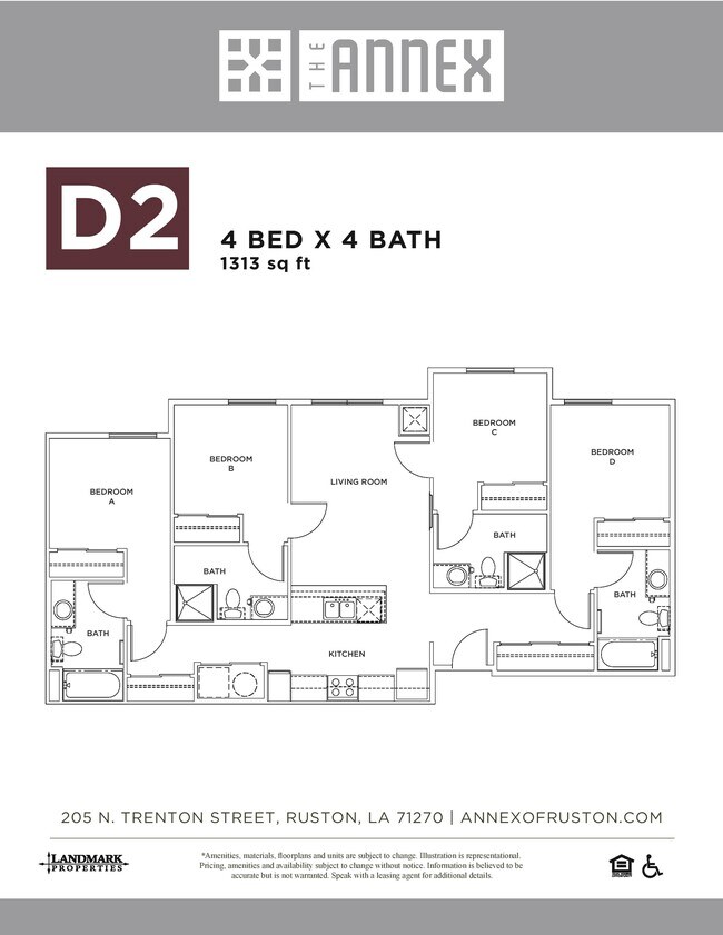 The Annex of Ruston Apartments Ruston, LA