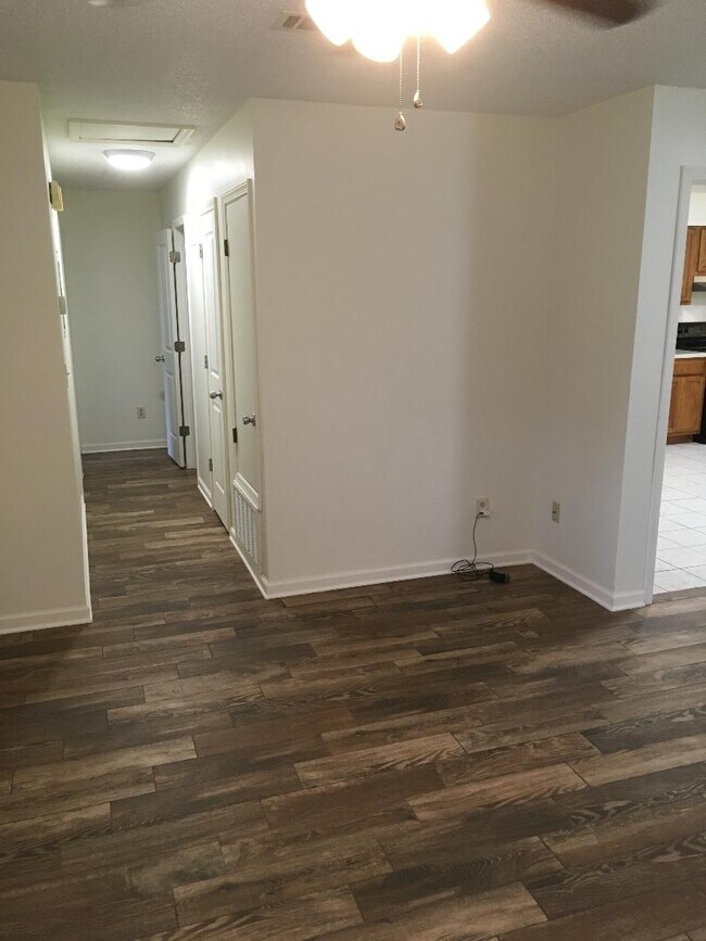 Main looking down hall toward 2 bedrooms - 101 Harding Rd