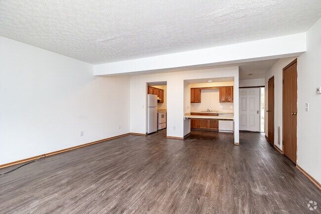 3BR, 2.5BA - 1,300SF - Living Room - Jefferson Commons