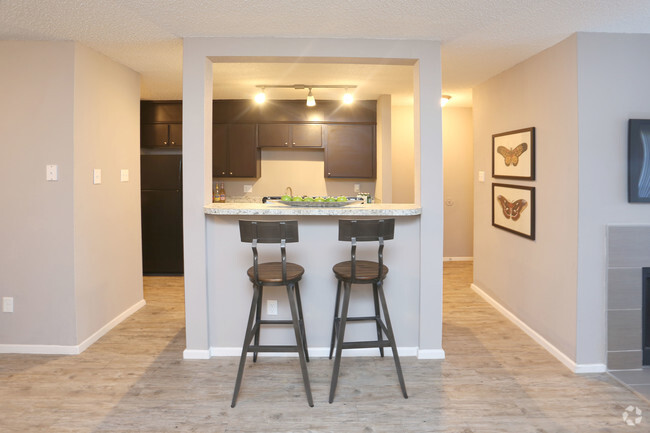 2BR 2BA- Kitchen - The Enclave