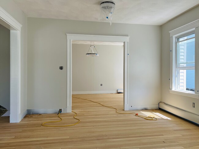 Dining room next to living room - 45 Governor Winthrop Rd