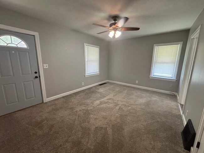 The view of the living room from the hallway by the bedrooms and bathroom - 814 S Elsie Ave