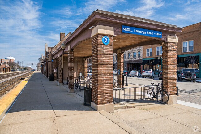 The Metra train allows La Grange residents to get around with ease.