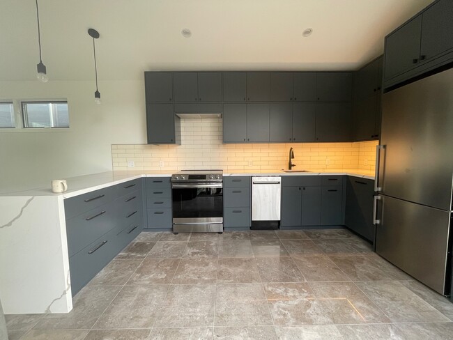 Full kitchen with custom cabinetry - 5285 College View Ave