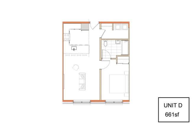 Interior Photo - Spruce Square