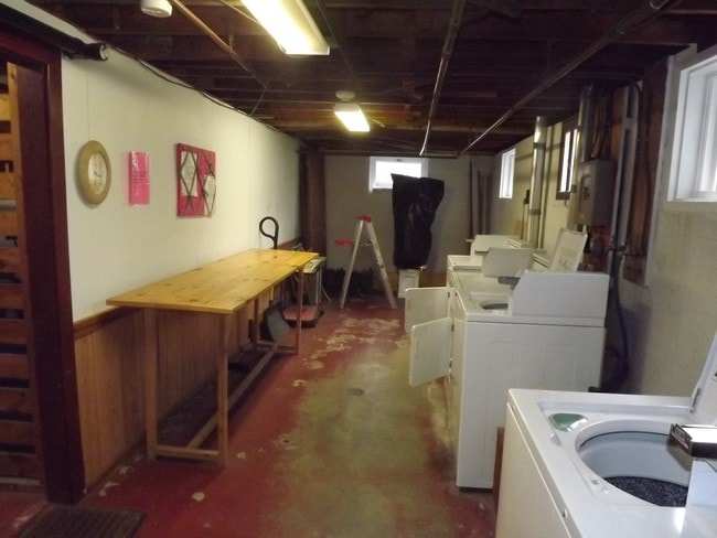 Laundry Area coin operated machines - 21 Pine St