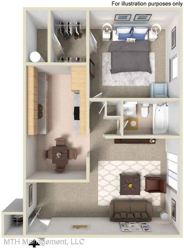 Building Photo - 1 br, 1 bath Apartment - 1424 Picadilly Lane