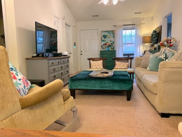Living Room facing front door - 1216 Camellia Ct