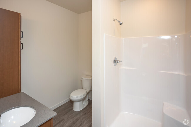 1BR, 1BA - 1.002SF - Baño - The Arch