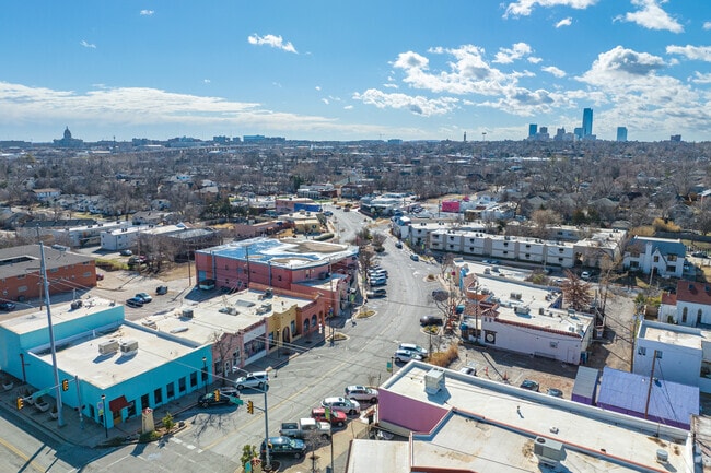 The Paseo Arts District is located near Downtown OKC and Uptown 23rd street
